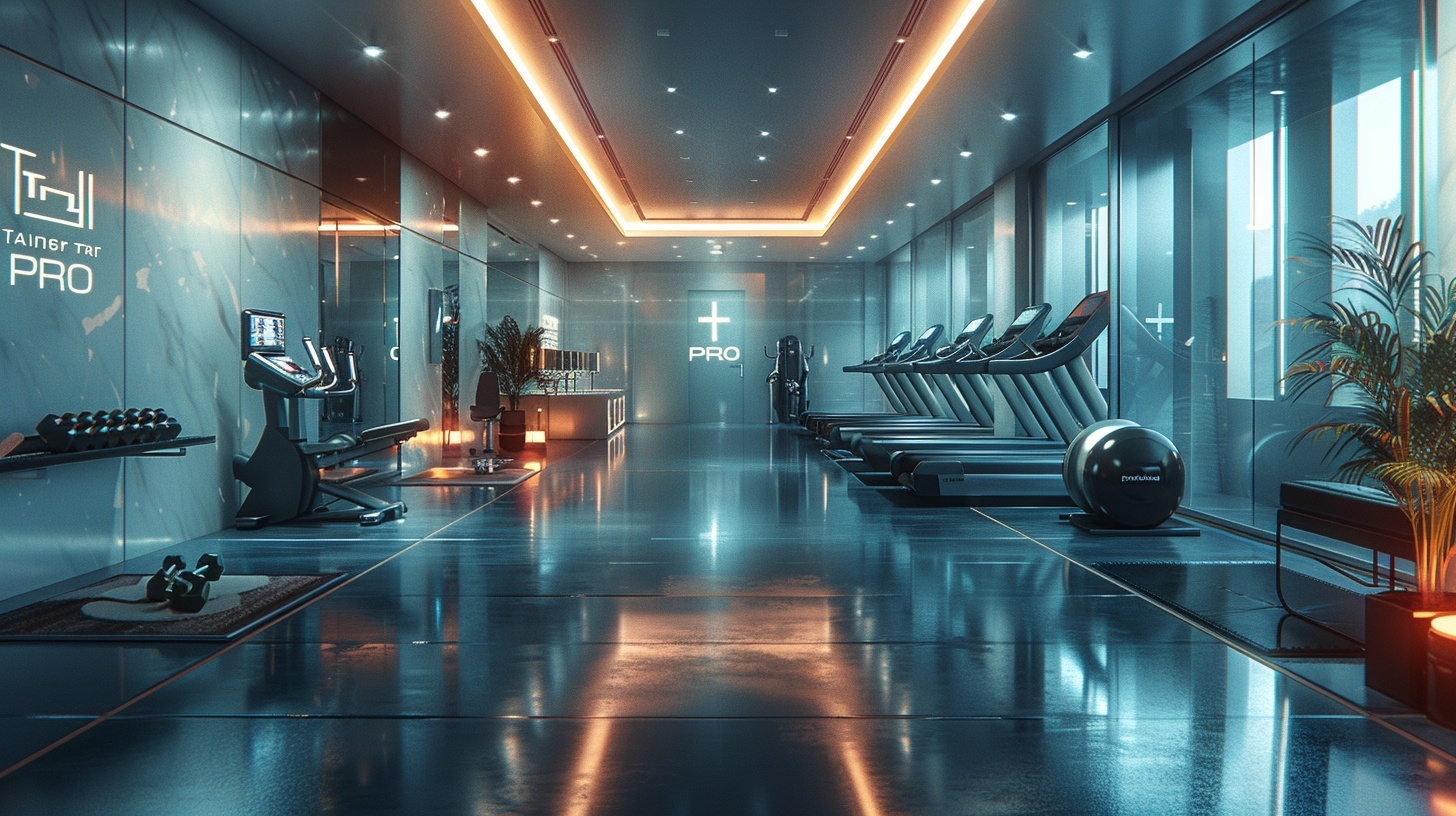 近未来的なジム